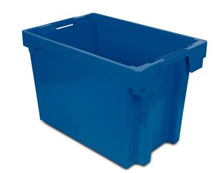 Imagen de Caja Plastica Color Azul 40x60x40 Modelo 6440