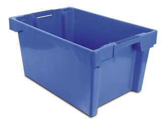Imagen de Caja Plastica Color Azul 40x60x30 Modelo 6430