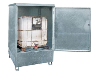 Imagen de Cubeto Armario Exterior Galvanizado para 1 GRG 1000 litros