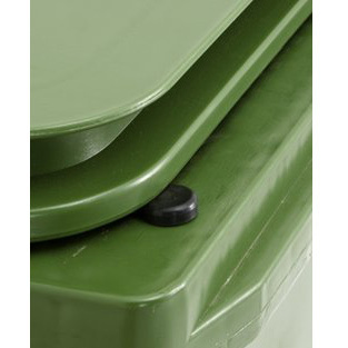 Imagen de Sistema antirruido contenedor basura de 1000 litros