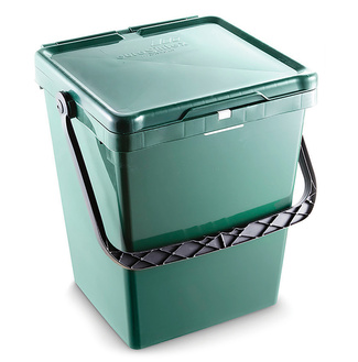 Imagen de Cubo Plástico ECOBOX Apilable Tapa para Residuos Domésticos 