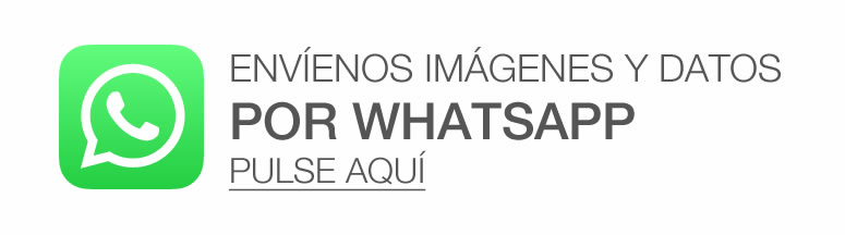 Envíenos imágenes y datos por Whatsapp